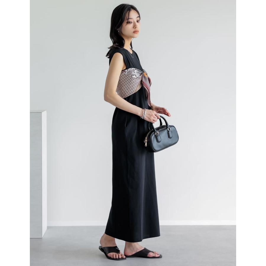 ワンピース レディース ロングマキシロング丈 マキシ丈 ボックスタック 低身長 高身長 2025春夏 | Re:EDIT | 13