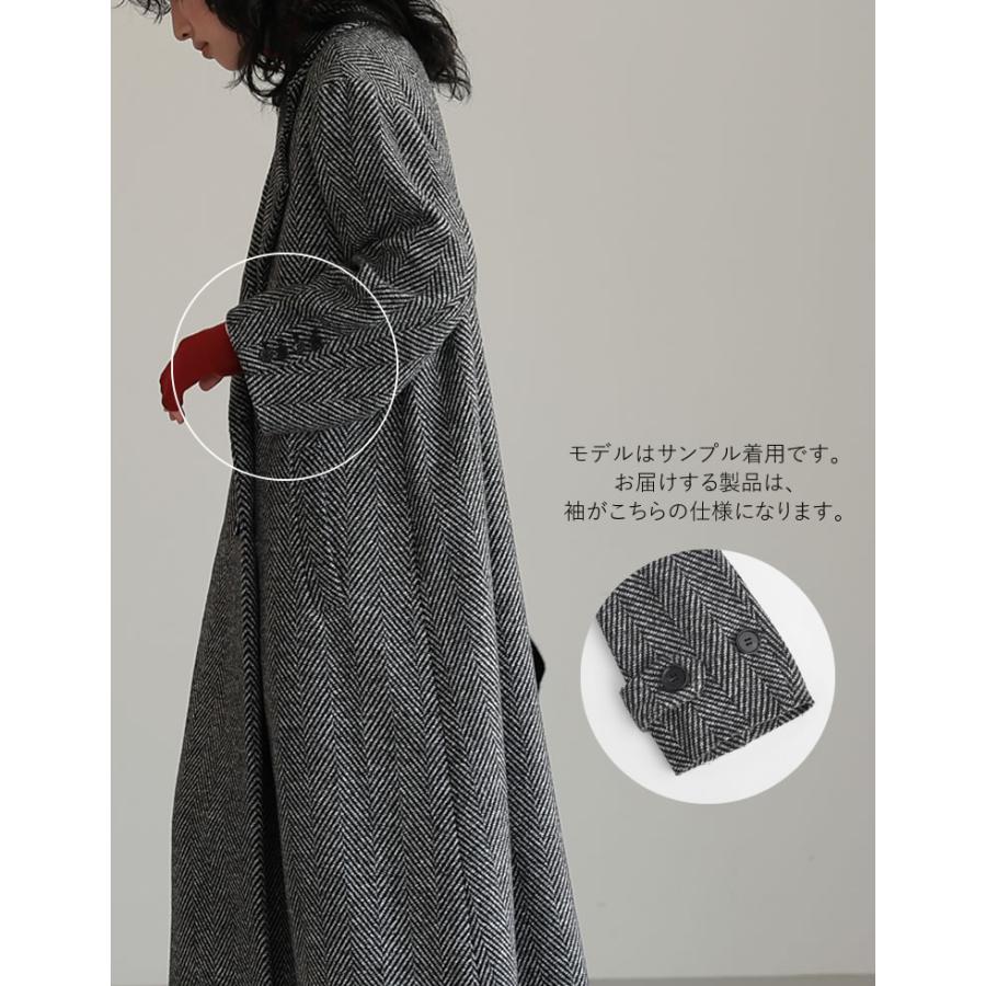 Re:EDIT チェスターコート レディース アウター ジャケット Re:EDIT チェスターコート レディース アウター ジャケット