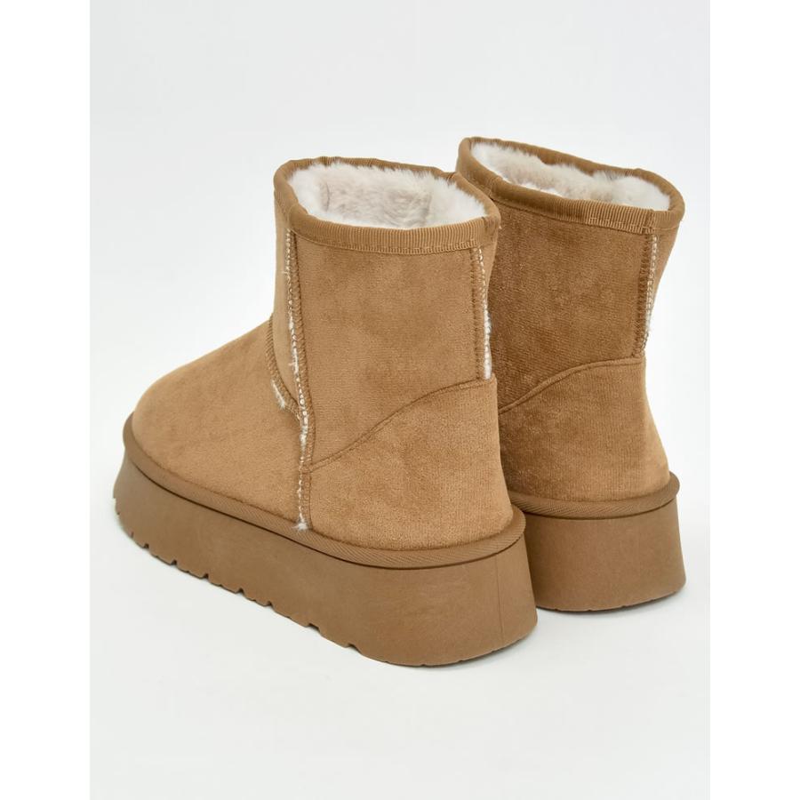 Re:EDIT（リエディ） ブーツ ムートンブーツ ヒール4cm レディース 4色