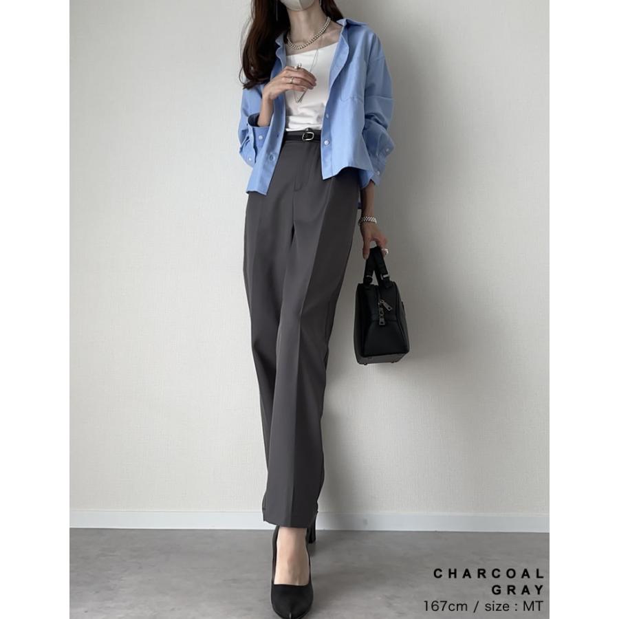 美品✨HILTON×REDA セットアップ パンツ スカート 3点 グレー L AOYAMA 【洋服の青山】オールシーズン グレー系 タイトスカート