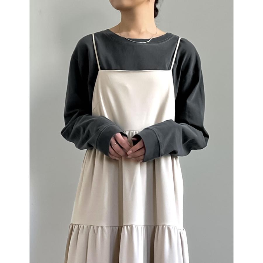 Re:EDIT キャミワンピース レディース ワンピース ジャンパー Re:EDIT キャミワンピース レディース ワンピース ジャンパー