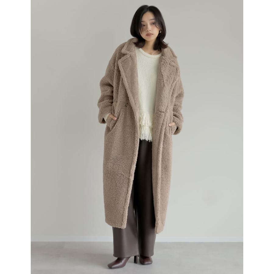 Re:EDIT（リエディ） カーブパンツ レディース パンツ 秋冬 フェイク