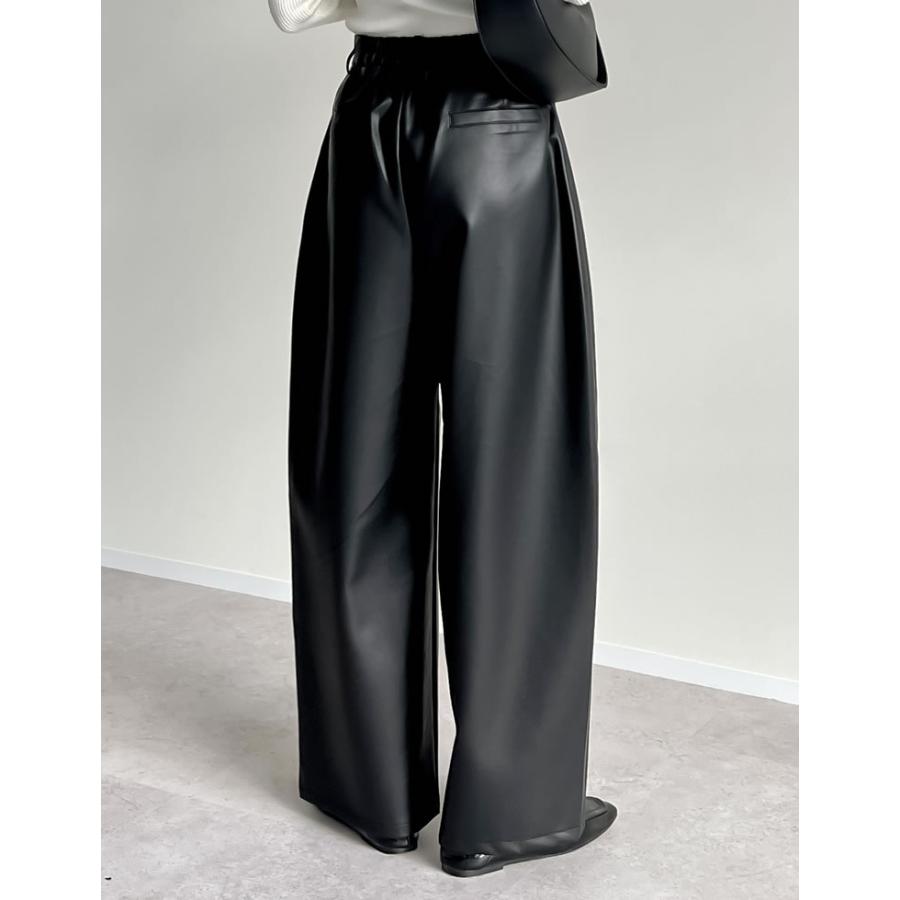 Re:EDIT（リエディ） カーブパンツ レディース パンツ 秋冬 フェイク