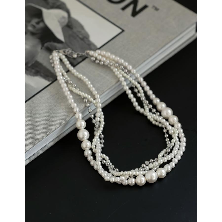 Re:EDIT（リエディ） ネックレス パールネックレス レディース 2色