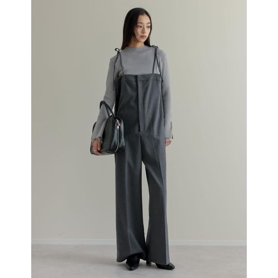 Re:EDIT（リエディ） サロペット オールインワン レディース 低身長 高