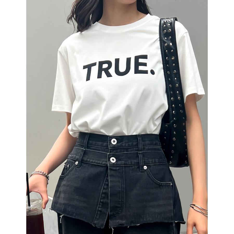 半袖 Tシャツ レディース ロゴTシャツ プリントT トップス カットソー 半袖 インナー 接触冷感 UVカット 日焼け対策 紫外線対策 春夏 | Re:EDIT | 13