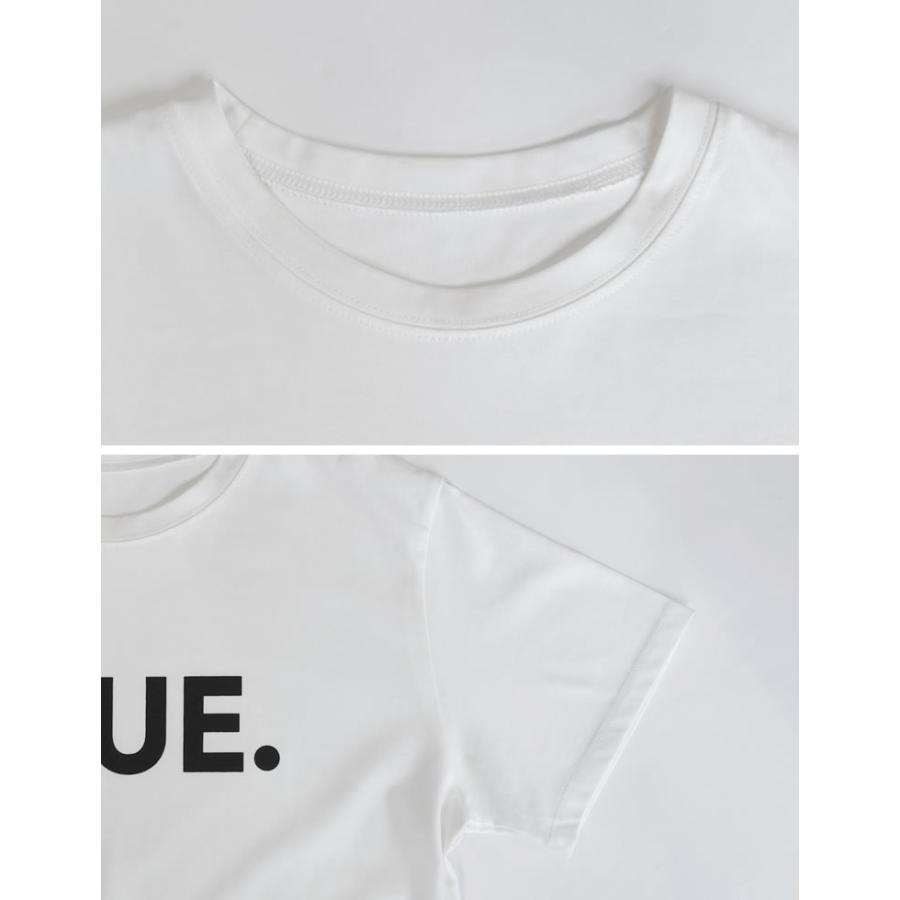 半袖 Tシャツ レディース ロゴTシャツ プリントT トップス カットソー 半袖 インナー 接触冷感 UVカット 日焼け対策 紫外線対策 春夏 | Re:EDIT | 14