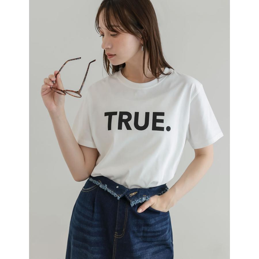 半袖 Tシャツ レディース ロゴTシャツ プリントT トップス カットソー 半袖 インナー 接触冷感 UVカット 日焼け対策 紫外線対策 春夏 | Re:EDIT | 05