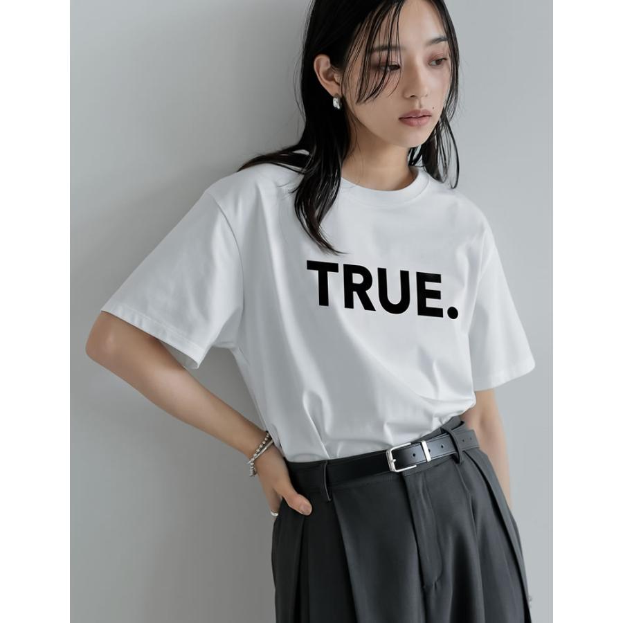 半袖 Tシャツ レディース ロゴTシャツ プリントT トップス カットソー 半袖 インナー 接触冷感 UVカット 日焼け対策 紫外線対策 春夏 | Re:EDIT | 07