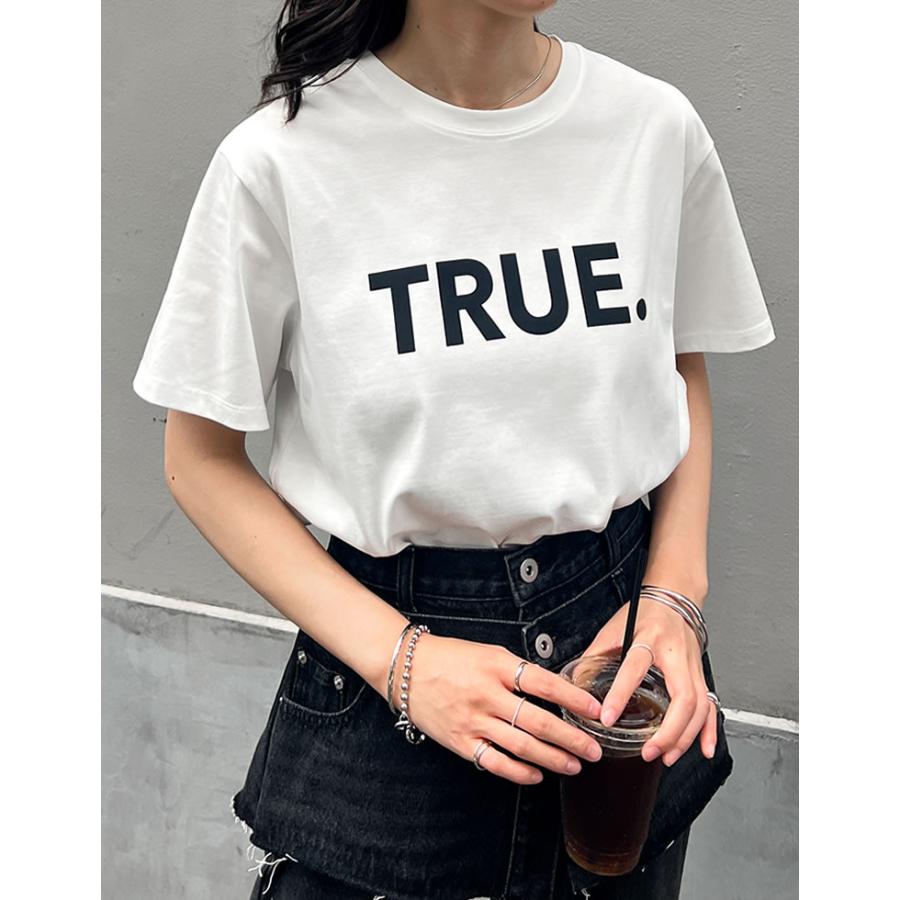 半袖 Tシャツ レディース ロゴTシャツ プリントT トップス カットソー 半袖 インナー 接触冷感 UVカット 日焼け対策 紫外線対策 春夏 | Re:EDIT | 09