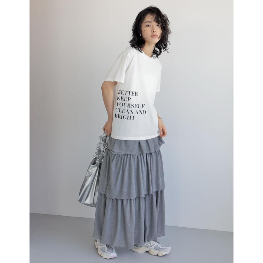 Re:EDIT スカート レディース ロングスカート ティアード Re:EDIT スカート レディース ロングスカート ティアード