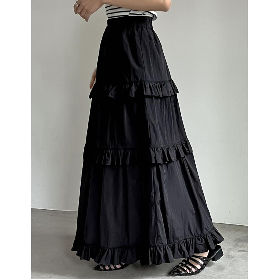 Re:EDIT（リエディ） スカート レディース ティアード ティアード