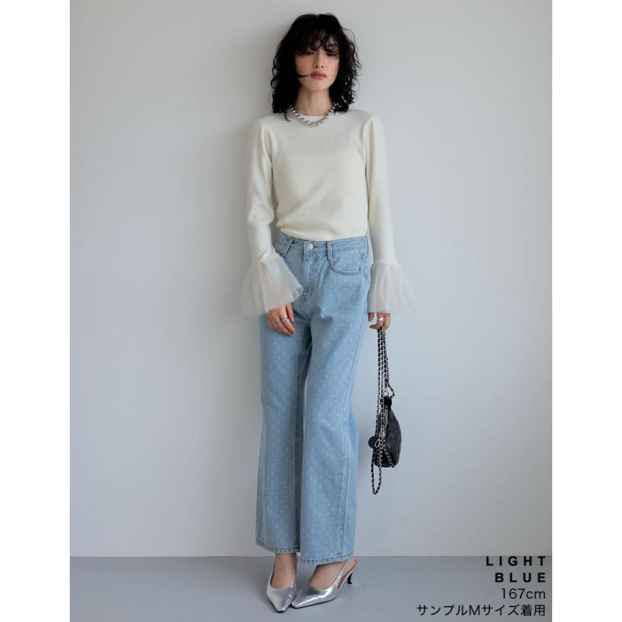 Re:EDIT（リエディ） パンツ デニム レディース 3色 低身長 高身長
