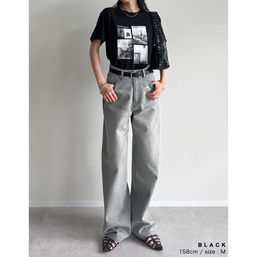 Tシャツ レディース カットソー トップス 半袖 接触冷感 UVカット 日焼け対策 紫外線対策 2025春夏[mb] | Re:EDIT | 14