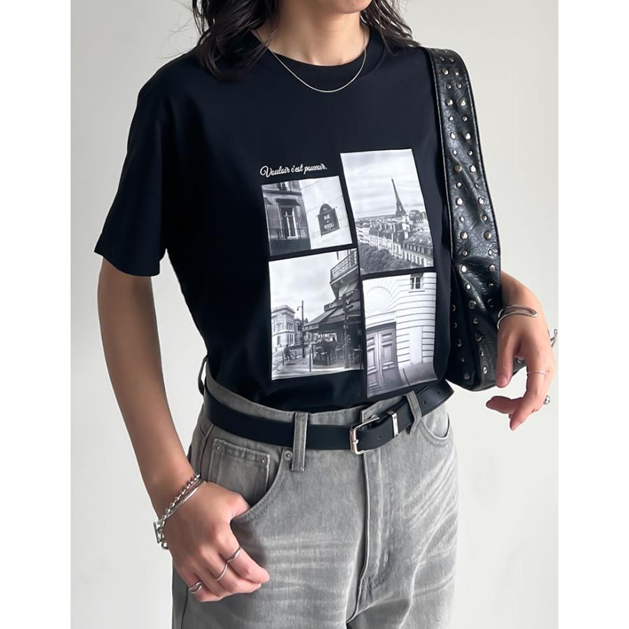 Tシャツ レディース カットソー トップス 半袖 接触冷感 UVカット 日焼け対策 紫外線対策 2025春夏[mb] | Re:EDIT | 15