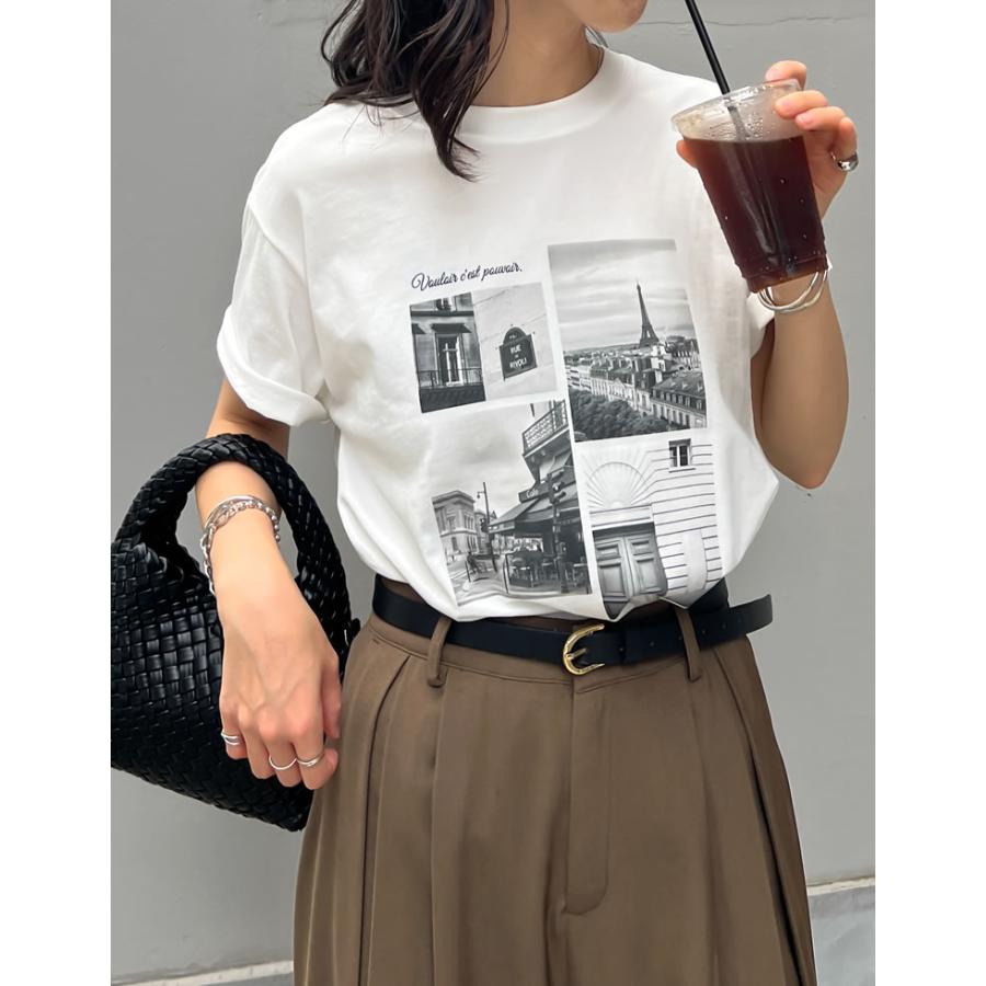 Tシャツ レディース カットソー トップス 半袖 接触冷感 UVカット 日焼け対策 紫外線対策 2025春夏[mb] | Re:EDIT | 03
