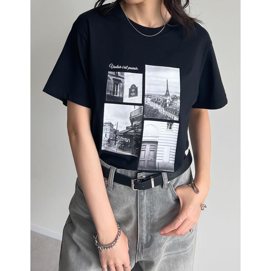 Tシャツ レディース カットソー トップス 半袖 接触冷感 UVカット 日焼け対策 紫外線対策 2025春夏[mb] | Re:EDIT | 04