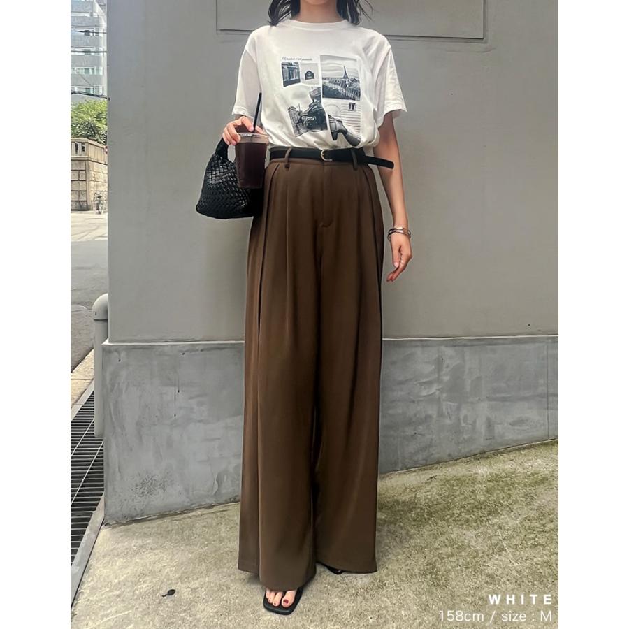 Tシャツ レディース カットソー トップス 半袖 接触冷感 UVカット 日焼け対策 紫外線対策 2025春夏[mb] | Re:EDIT | 10