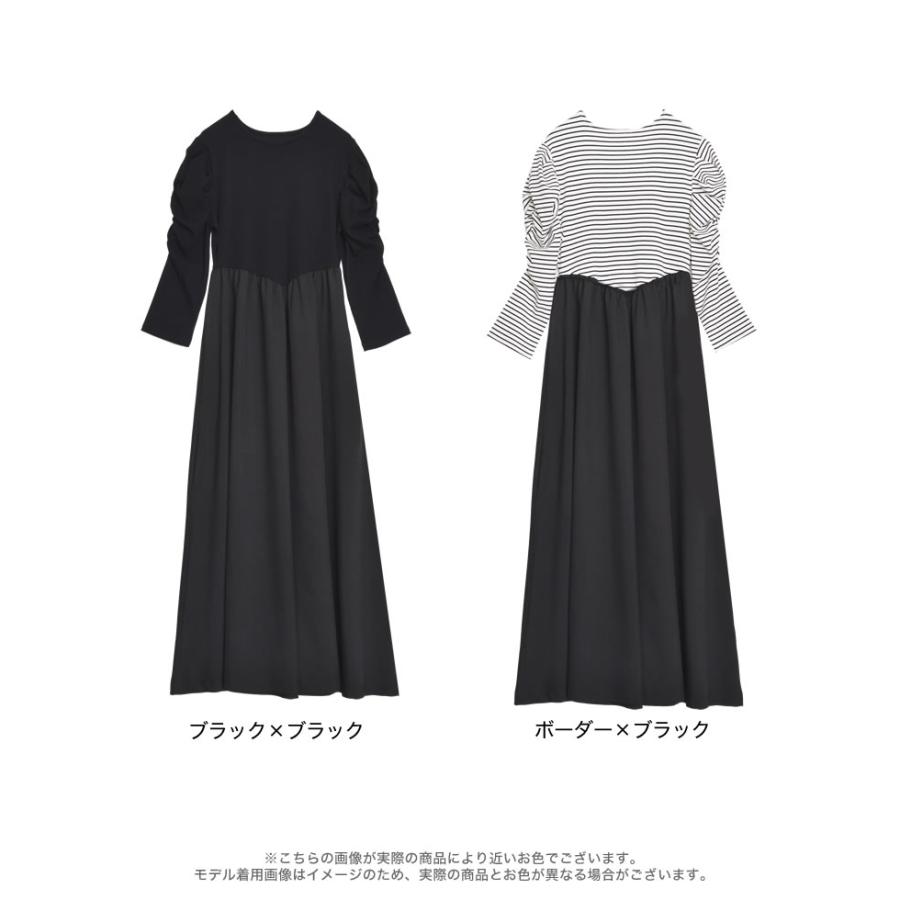 Re:EDIT 春ワンピ レディース パワーショルダー ワンピース Re:EDIT 春ワンピ レディース パワーショルダー ワンピース