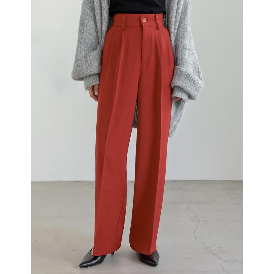 Re:EDIT（リエディ） パンツ レディース スラックス ワイドパンツ