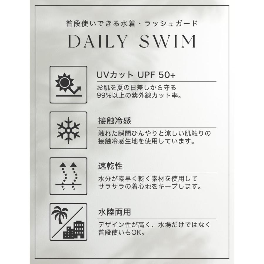 Re:EDIT（リエディ） ラッシュガード ナロースカート レディース 水着