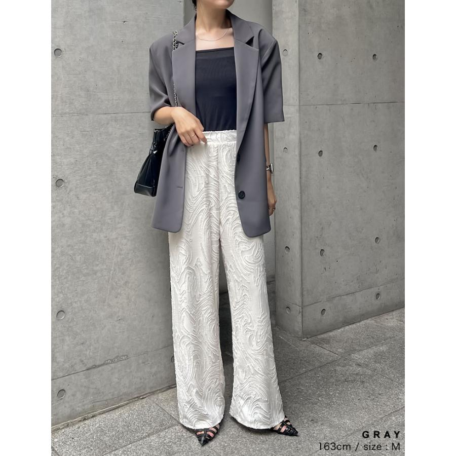 専用出品 Re:EDIT（リエディ） ジャケット レディース 半袖 4色 M/L テーラード