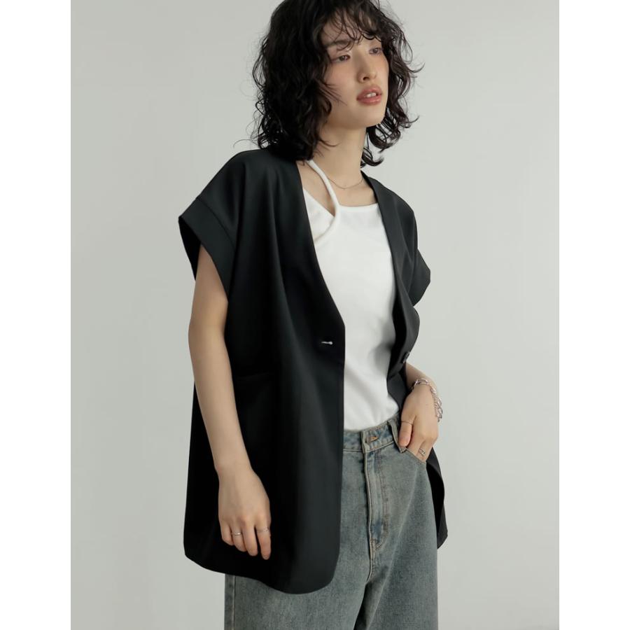 Re:EDIT（リエディ） トップス レディース ベスト ジレ ジャケット