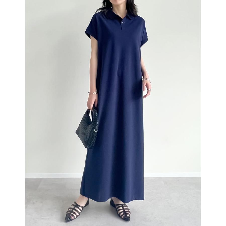 Re:EDIT（リエディ） ワンピース 体型カバー 半袖 レディース 3色 低