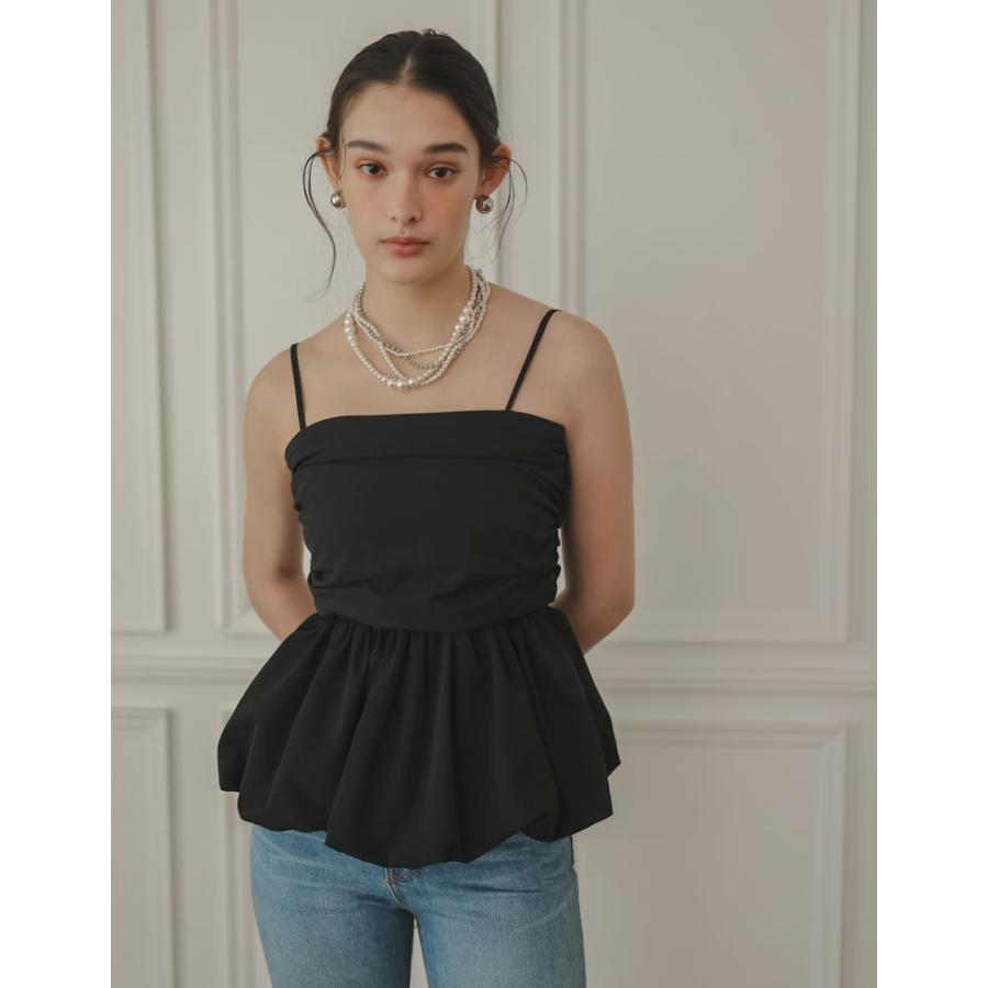 Re:EDIT トップス レディース ビスチェ キャミソール バルーン