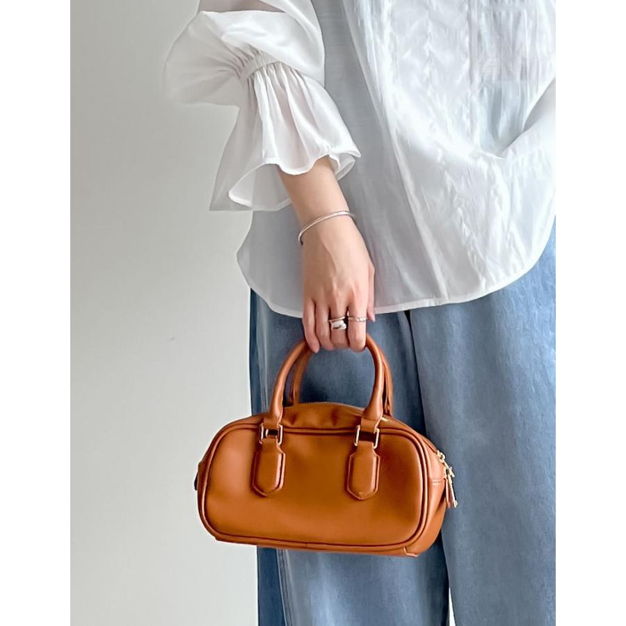 バッグ ボストンバッグ レディース 4色 フリーサイズ 鞄 かばん ミニバッグ コンパクト ショルダーバッグ 春夏 | Re:EDIT | 07
