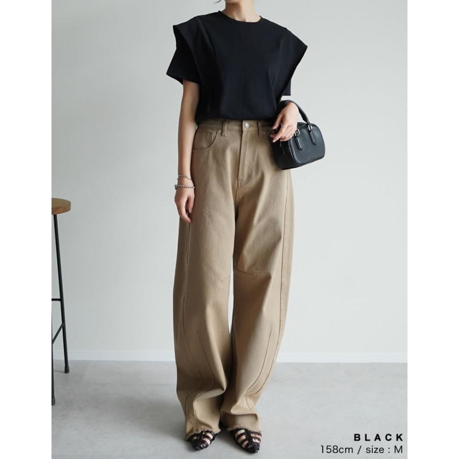 Tシャツ レディース トップス カットソー 半袖 接触冷感 UVカット 日焼け対策 紫外線対策 春夏[mb] | Re:EDIT | 15