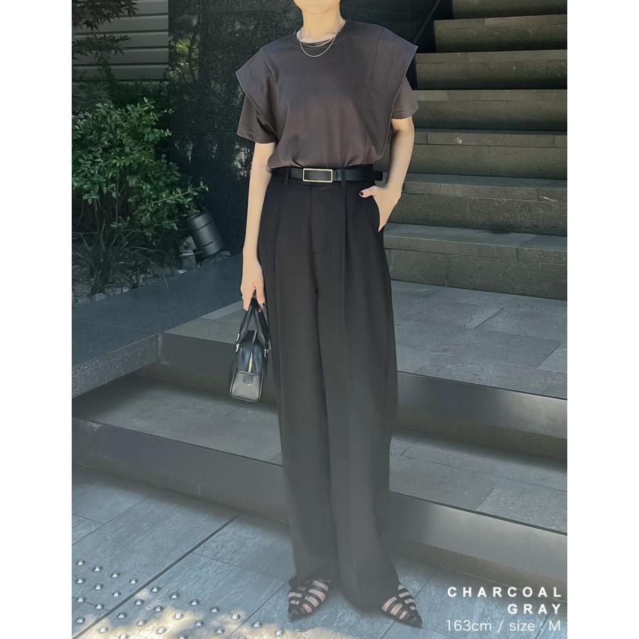 Tシャツ レディース トップス カットソー 半袖 接触冷感 UVカット 日焼け対策 紫外線対策 春夏[mb] | Re:EDIT | 16