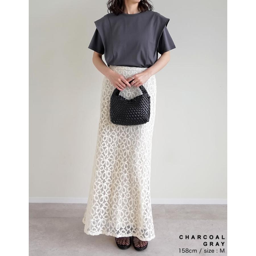 Tシャツ レディース トップス カットソー 半袖 接触冷感 UVカット 日焼け対策 紫外線対策 春夏[mb] | Re:EDIT | 17