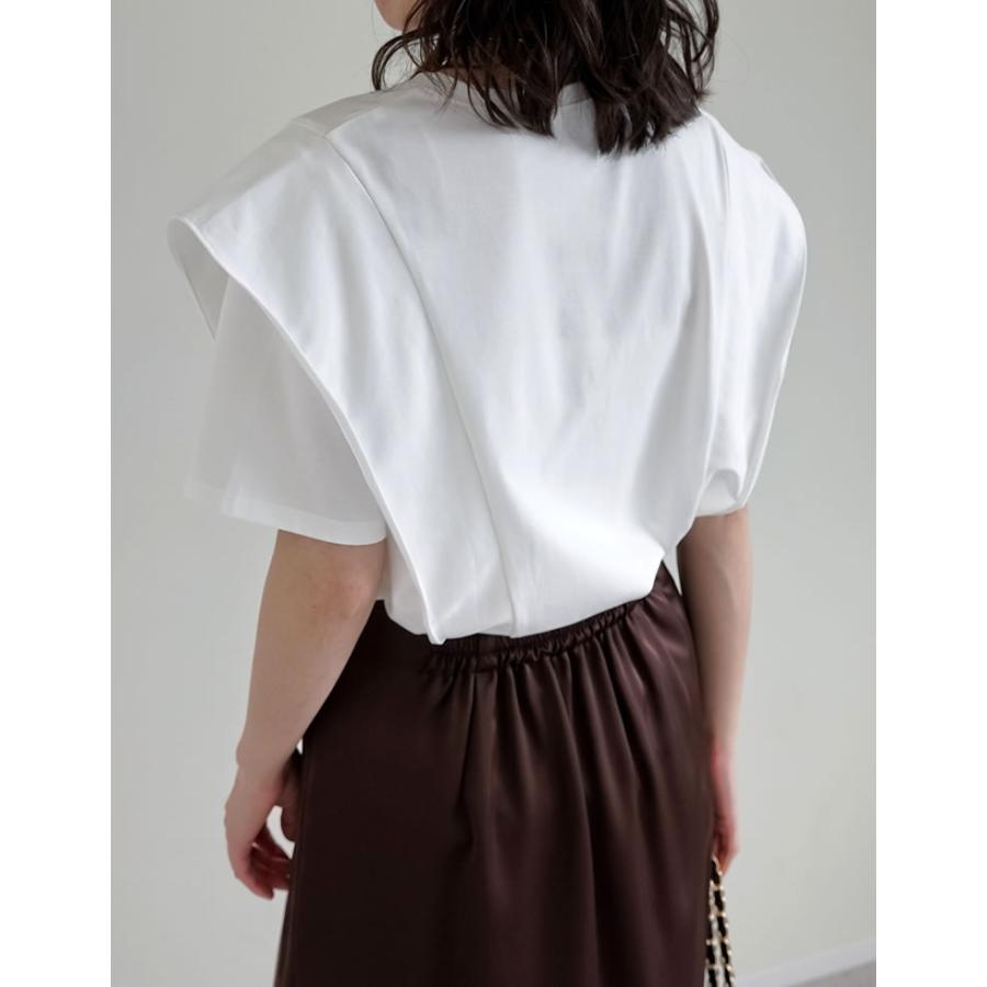 Tシャツ レディース トップス カットソー 半袖 接触冷感 UVカット 日焼け対策 紫外線対策 春夏[mb] | Re:EDIT | 19