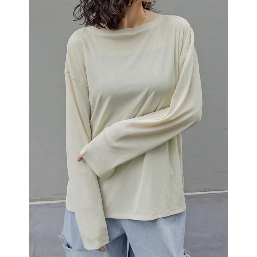 littlet Suzie ドレープシアーカットソー ドレープトップス（Tシャツ/カットソー）｜TITTY&CO.（ティティー