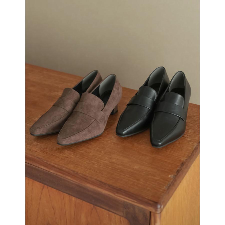 Re:EDIT（リエディ） ローファー ポインテッドトゥ シューズ