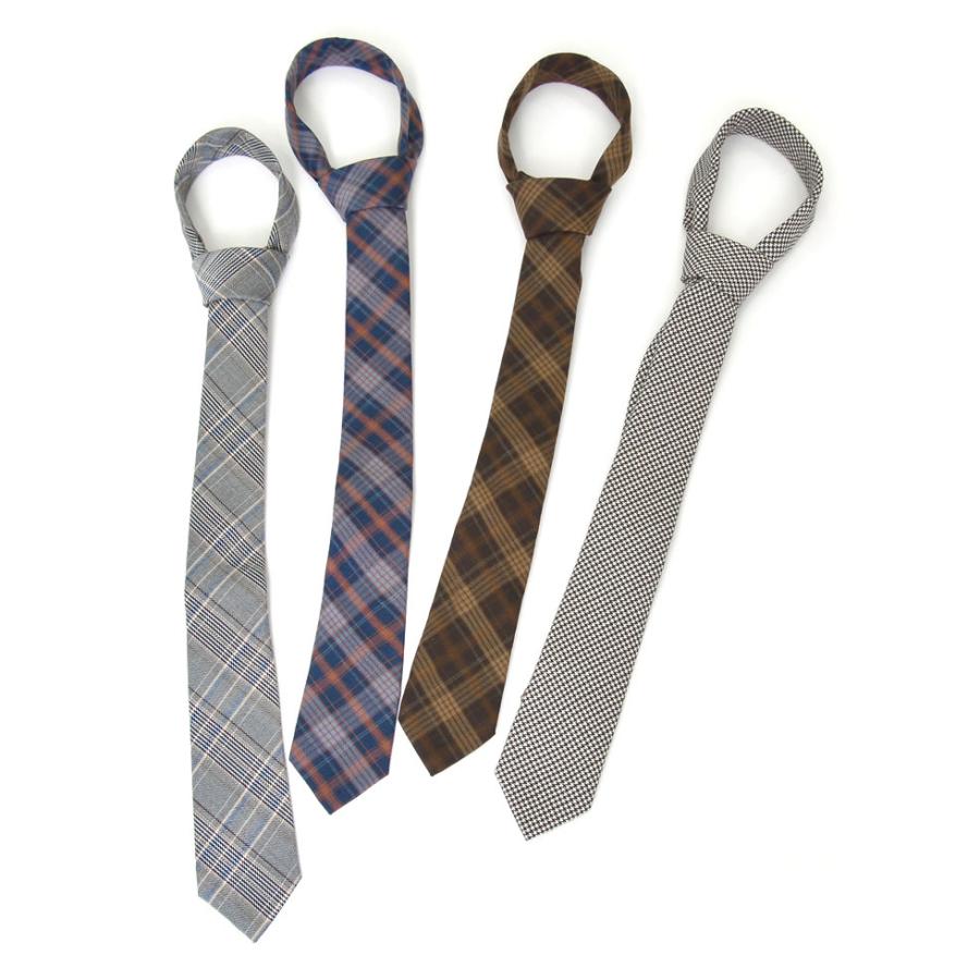 Re:EDIT（リエディ） ネクタイ レディース チェック柄 グレンチェック