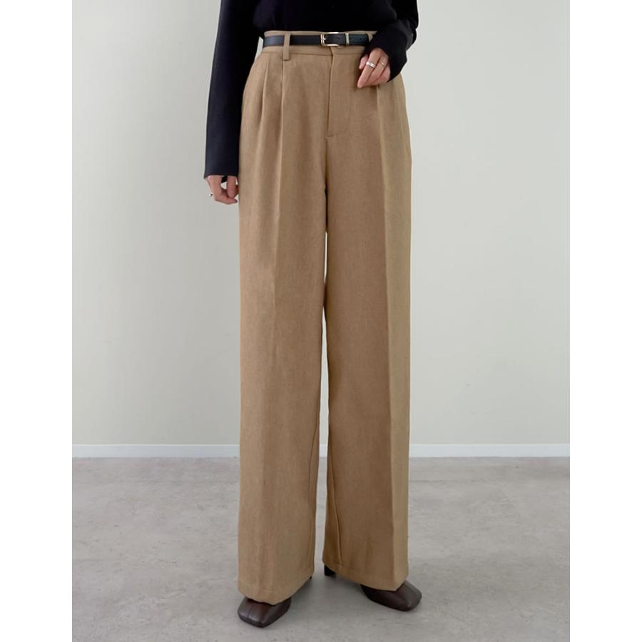 Re:EDIT（リエディ） パンツ 起毛 ワイド レディース 4色 低身長 高