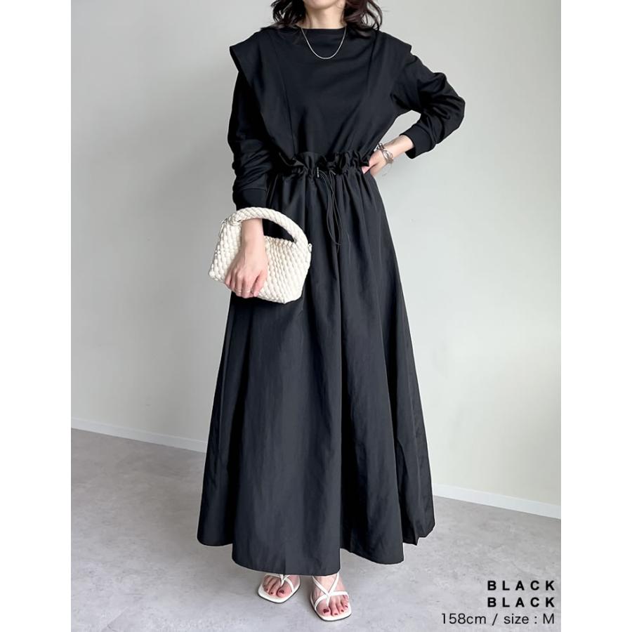 Re:EDIT（リエディ） ワンピース ロング丈 レディース 2色 低身長