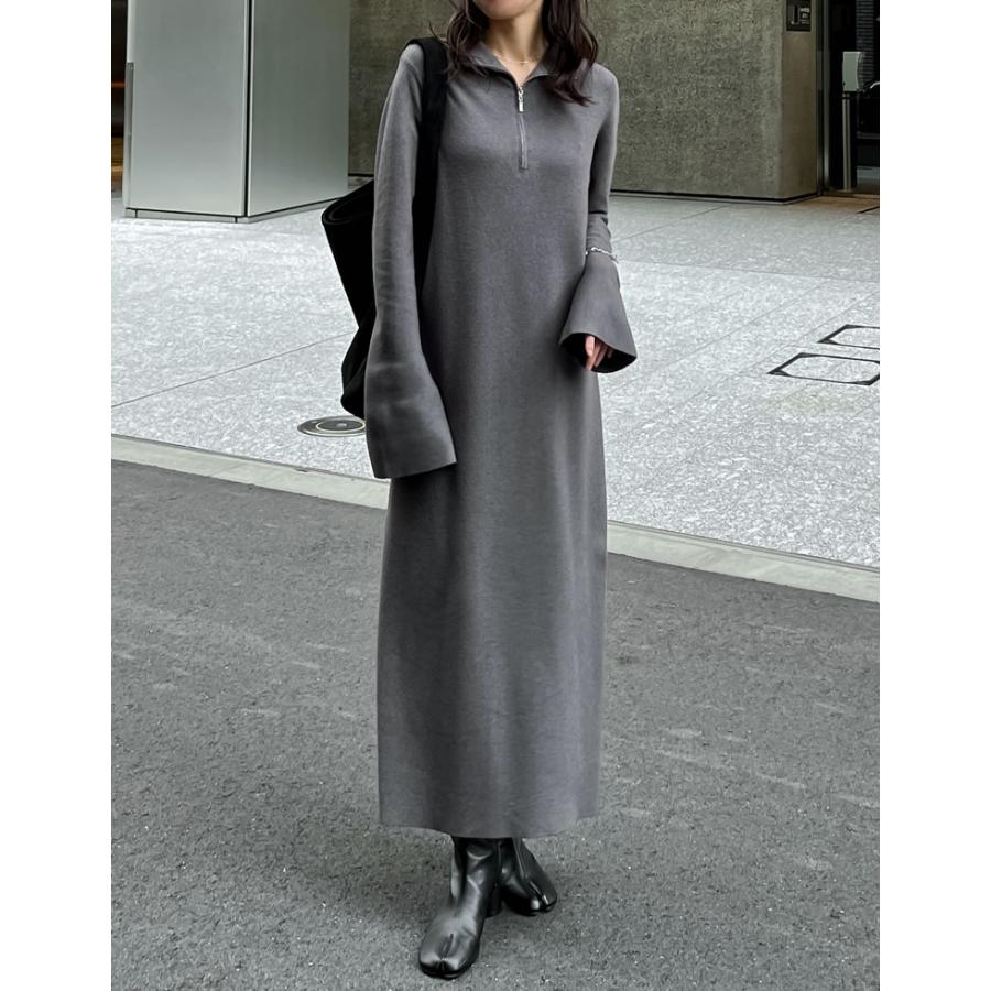 Re:EDIT（リエディ） ワンピース レディース ニットワンピ ハーフ