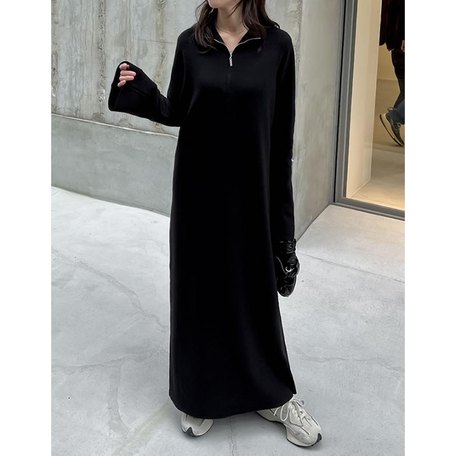 Re:EDIT（リエディ） ワンピース レディース ニットワンピ ハーフ