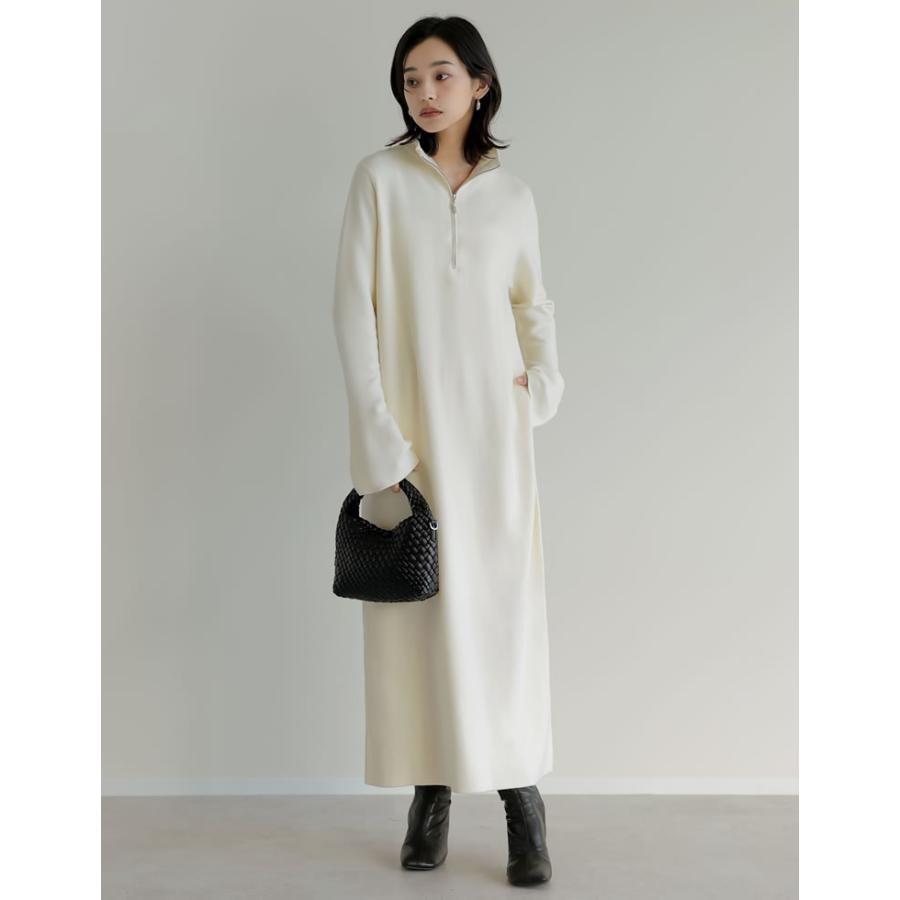 Re:EDIT（リエディ） ワンピース レディース ニットワンピ ハーフ