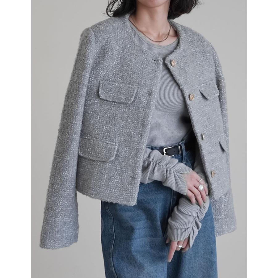 Re:EDIT（リエディ） ジャケット アウター ショート丈 レディース 5色