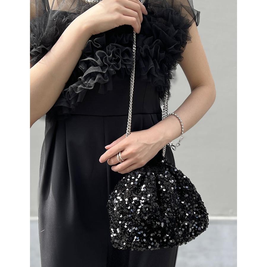 専用　【美品】　エムツーマレティエ　ベロア　チェーンショルダーバッグ michellMacaron♡ミシェルマカロン♡ショルダーチェーンバッグ - メルカリ