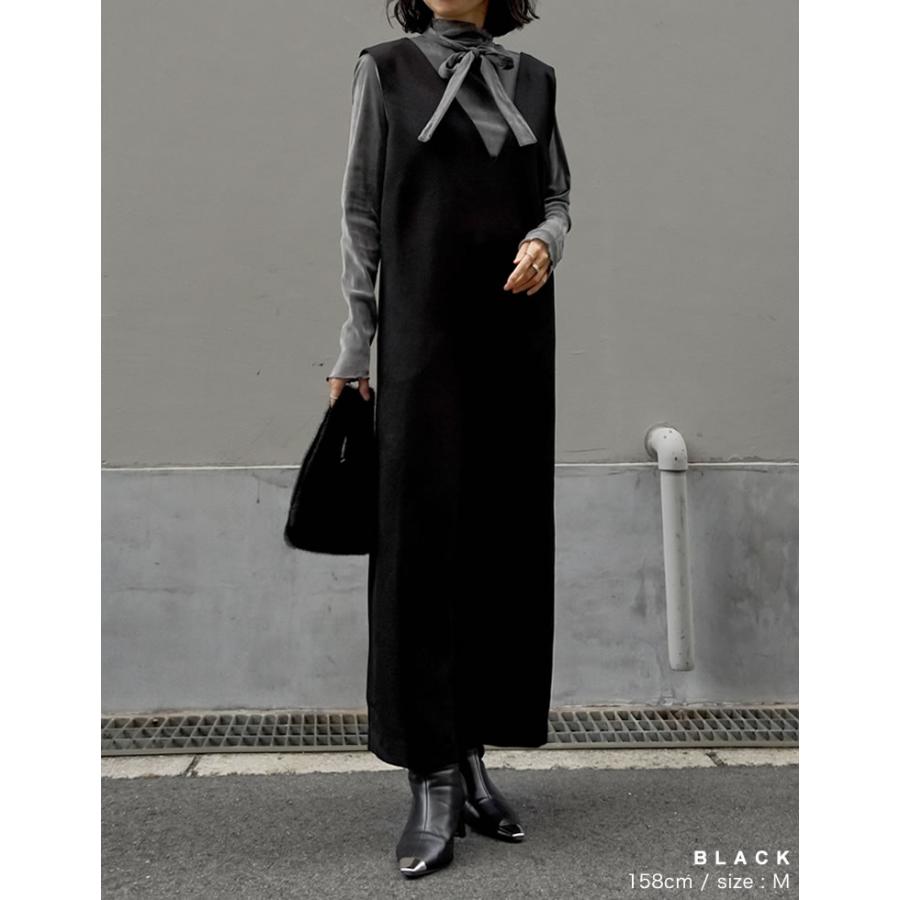 Re:EDIT（リエディ） ジャンスカ ワンピース ロング レディース 4色 SC