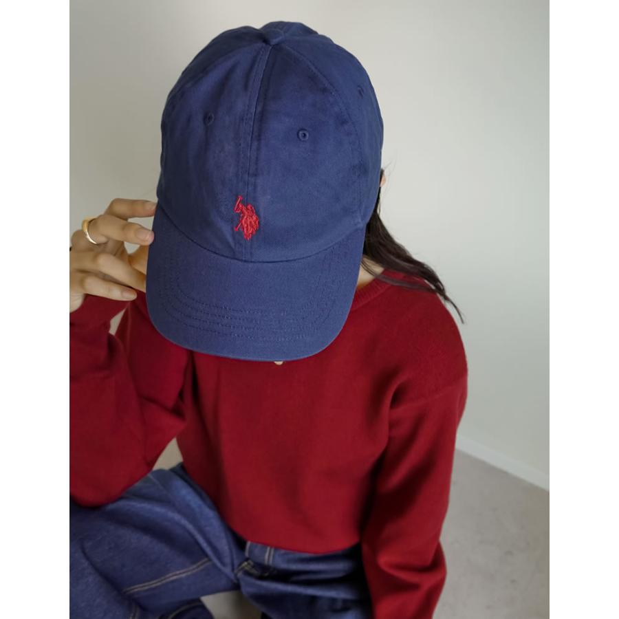 キャップ レディース 帽子 ワンポイント刺繍  U.S. POLO ASSN. ユーエスポロアッスン コラボ ポロ スポーティ 2024秋冬 | Re:EDIT | 16