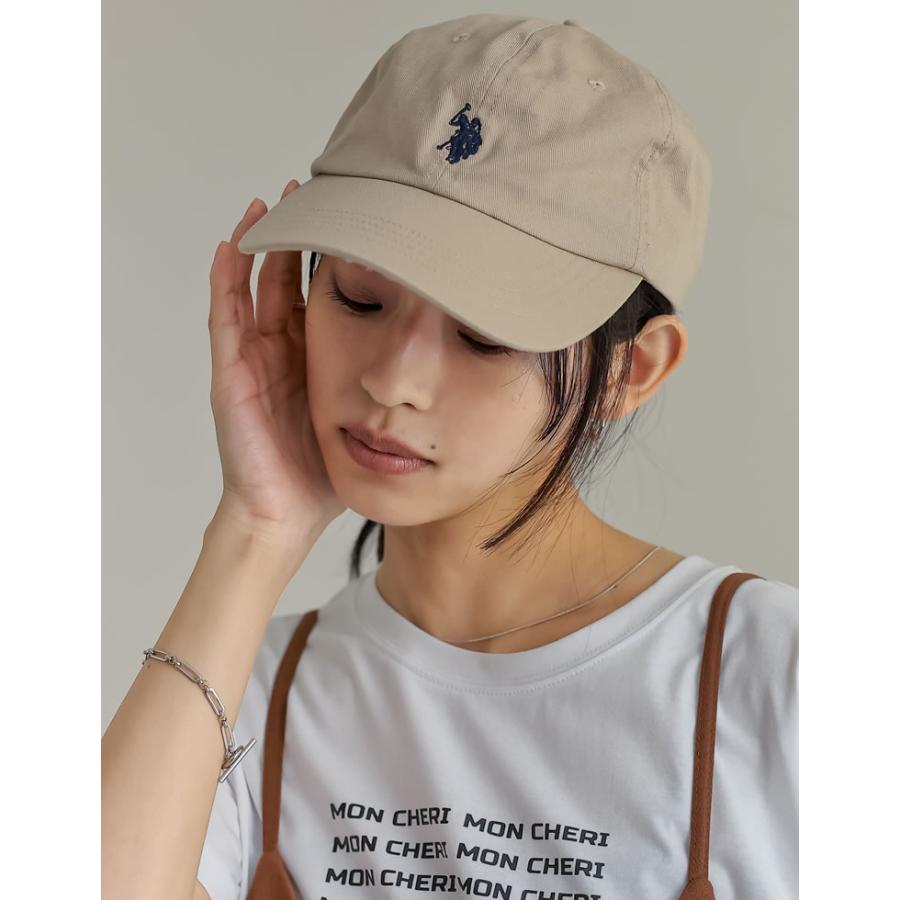 キャップ レディース 帽子 ワンポイント刺繍  U.S. POLO ASSN. ユーエスポロアッスン コラボ ポロ スポーティ 2024秋冬 | Re:EDIT | 20