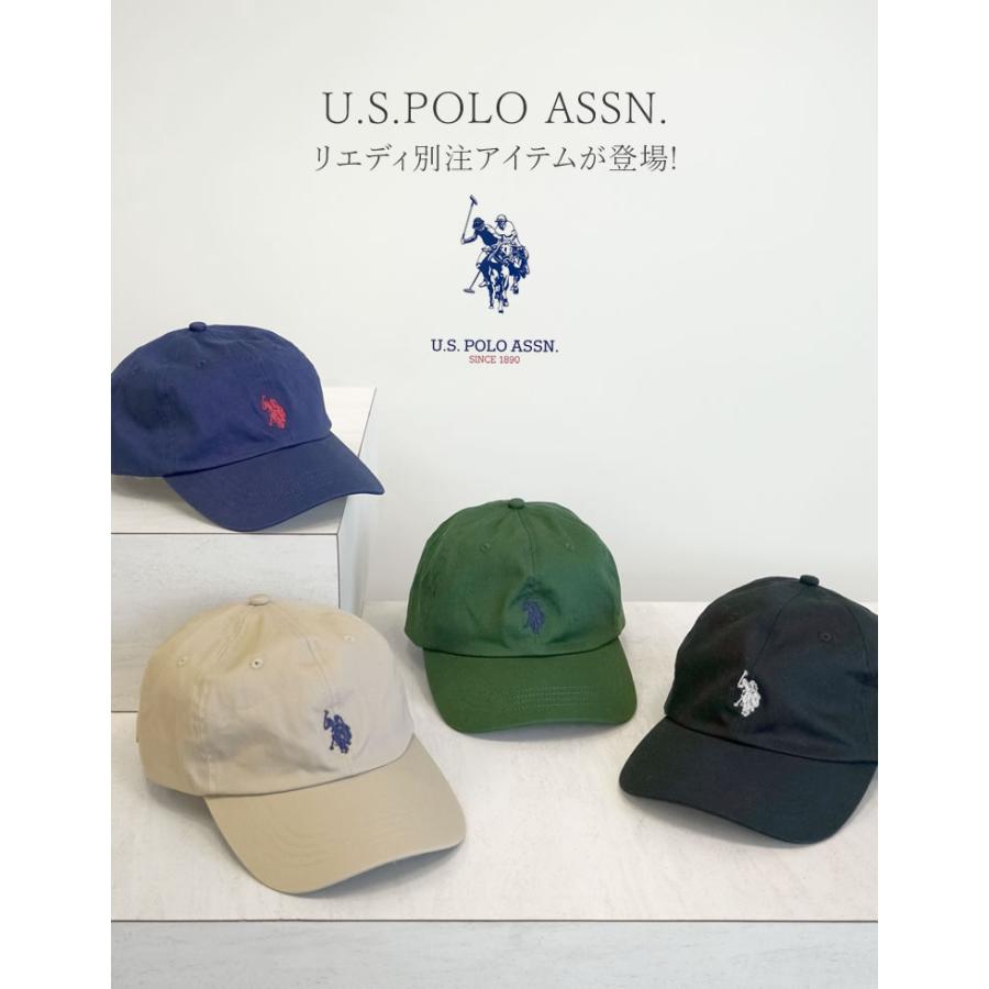 キャップ レディース 帽子 ワンポイント刺繍  U.S. POLO ASSN. ユーエスポロアッスン コラボ ポロ スポーティ 2024秋冬 | Re:EDIT | 05