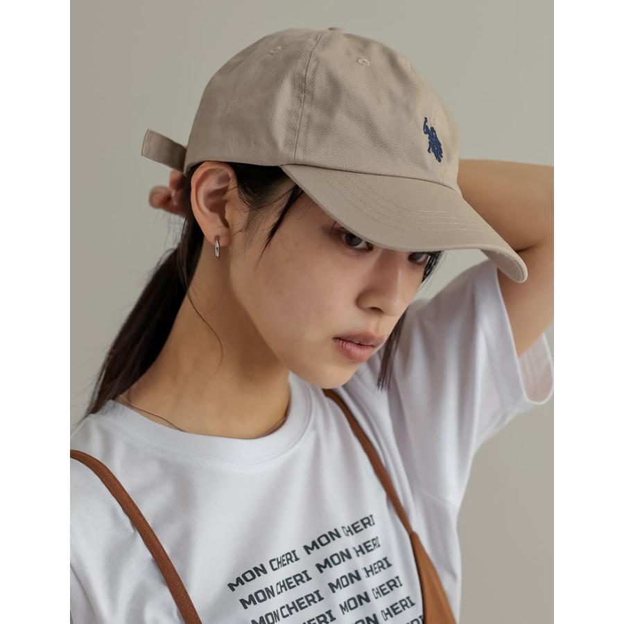 キャップ レディース 帽子 ワンポイント刺繍  U.S. POLO ASSN. ユーエスポロアッスン コラボ ポロ スポーティ 2024秋冬 | Re:EDIT | 09