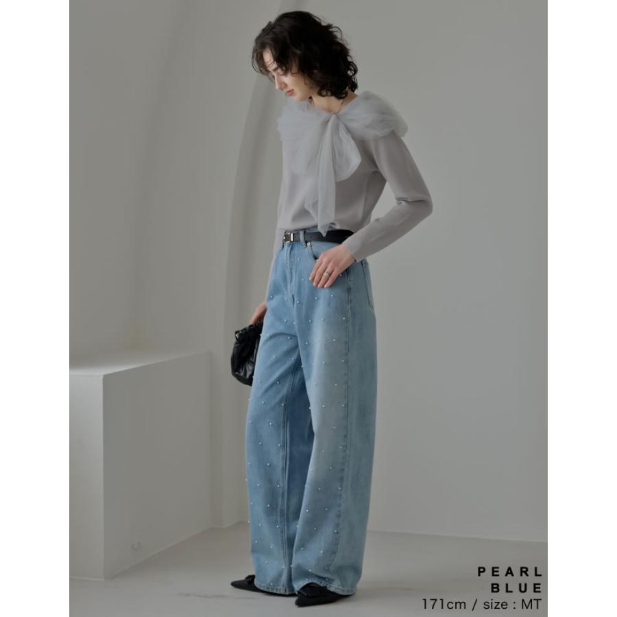 MEISM（ミズム） デニム パンツ レディース 4色 低身長 高身長